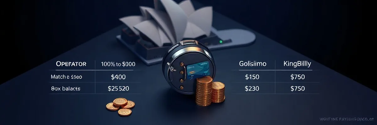 e-wallet casino australia in Australia — What a Fixed $50 E-wallet Deposit Buys at Each Operator